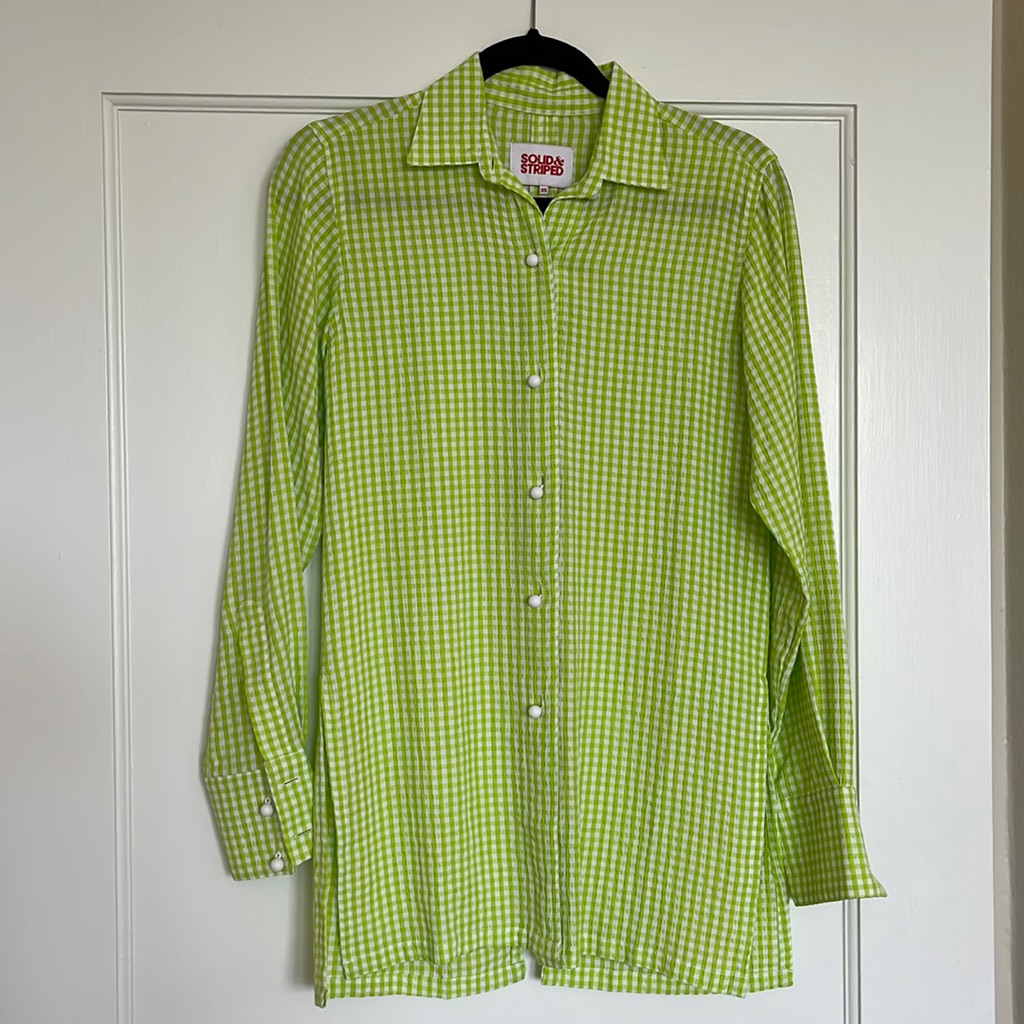 Solid & Striped Button Down